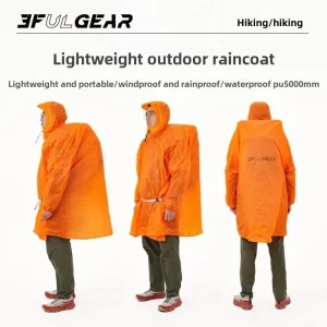 3F UL GEAR 15D/220T Nylon Raincoat Ultralight Waterproof