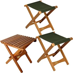Pangean Tailgate Bundle Large Table and Stools